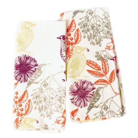 100% Cotton Kitchen Towels 2 Pack 18 x 28 inches Hello Bird Printed Dish Towels Hand Towels Boho Tea Towels Multifunctional Stylish Absorbent Qui