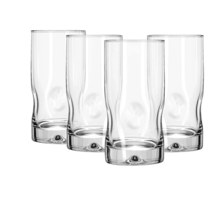 Better Homes & Gardens Lyra Drinking Glasses, 16.7 oz, 8 Pieces